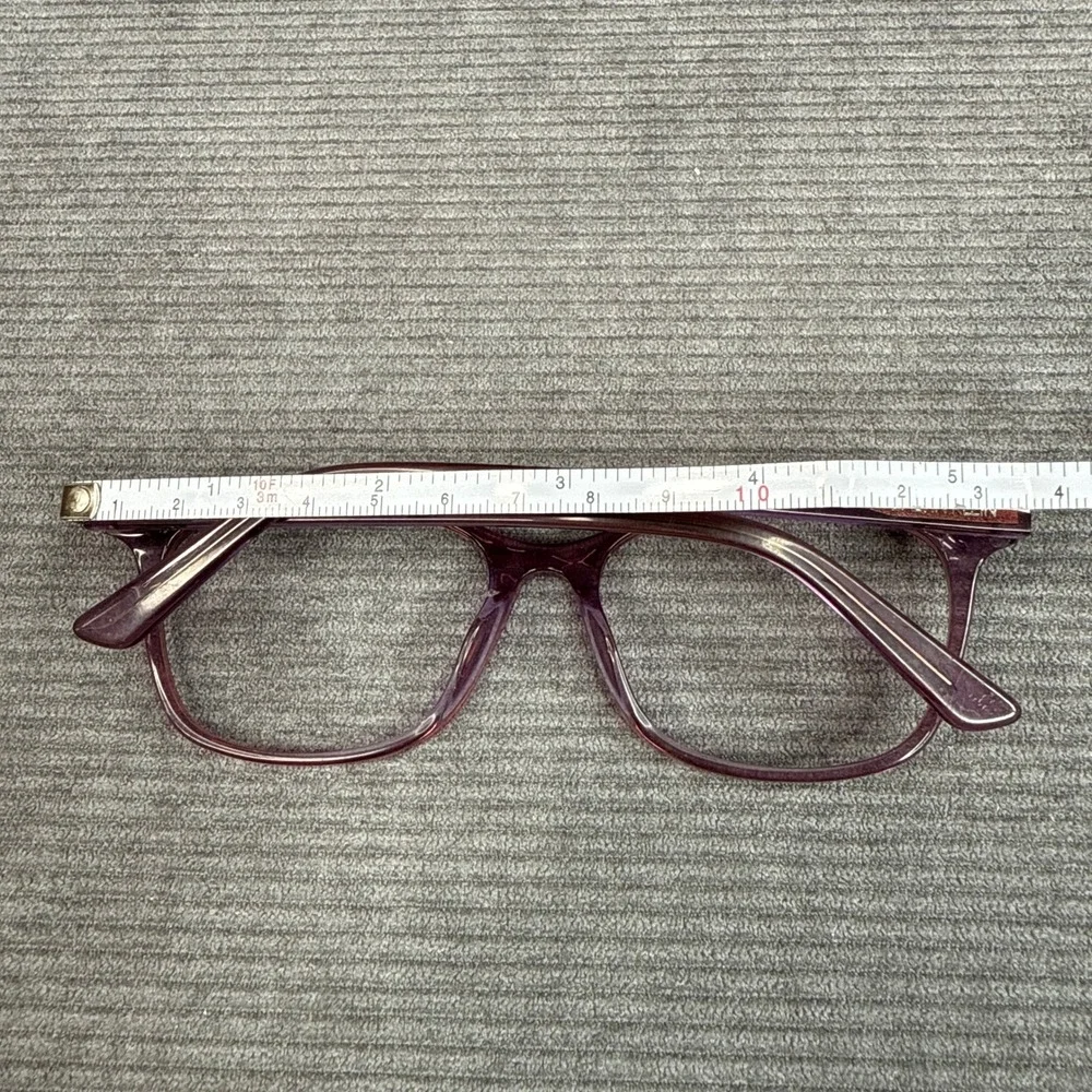 Calvin Klein CK20509 Purple Transparent Rectangular Eyeglasses Frames 53-16-140